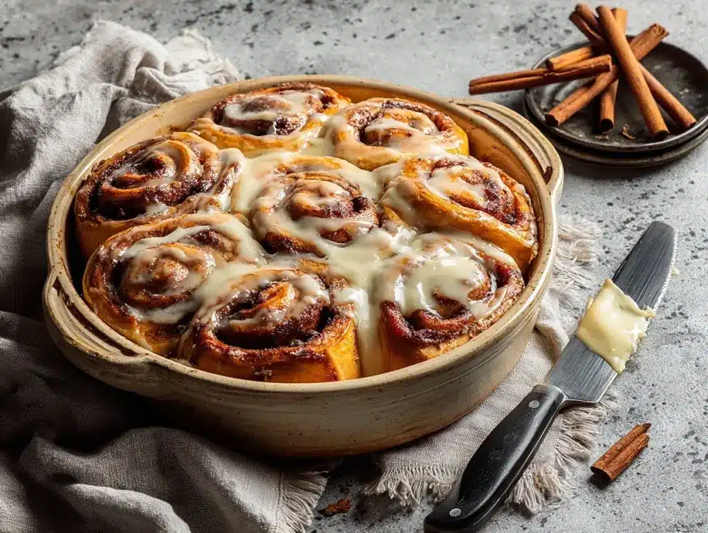 protein cinnamon rolls - featured image