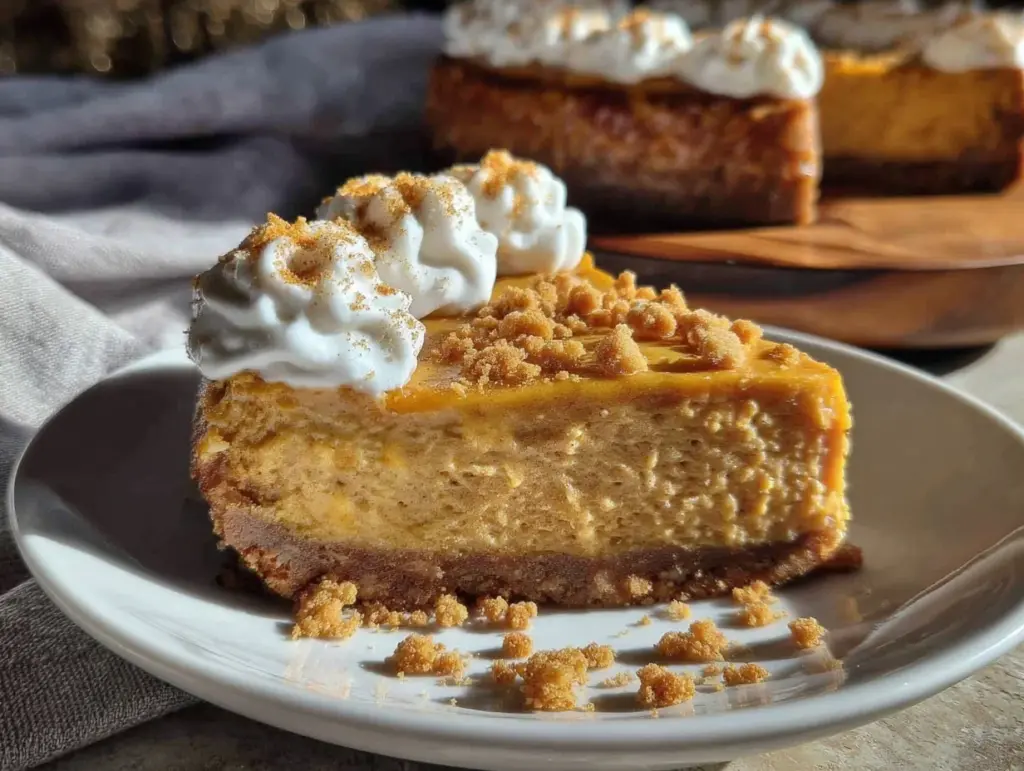 pumpkin cheesecake - featured image