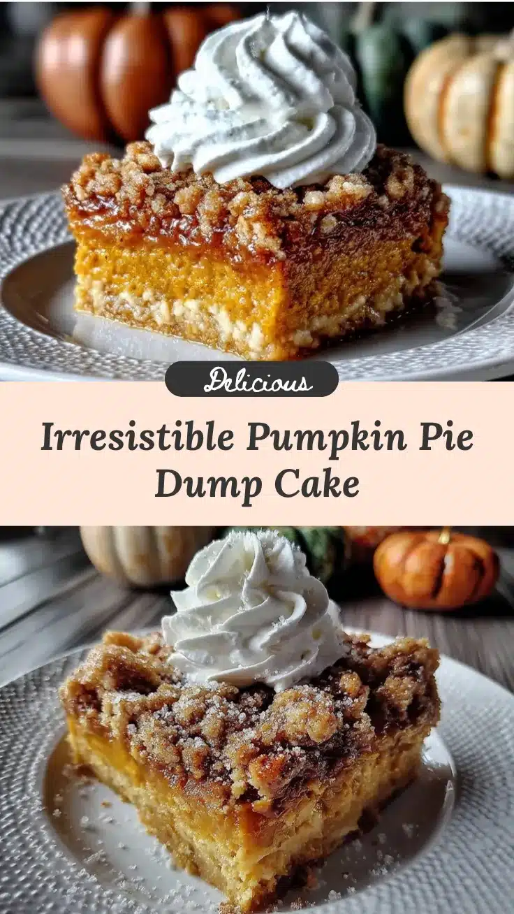 Pumpkin Pie Dump Cake recipe