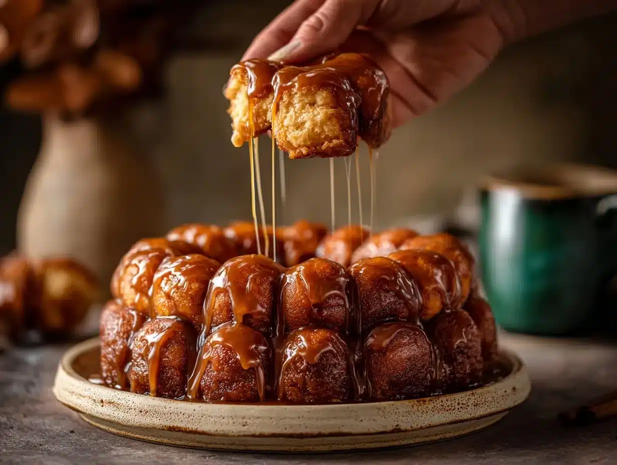 Pumpkin Spice Monkey Bread preparation steps