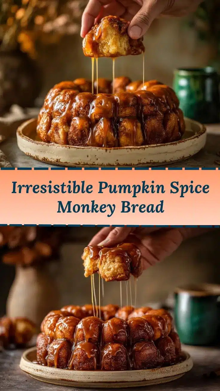 Pumpkin Spice Monkey Bread recipe