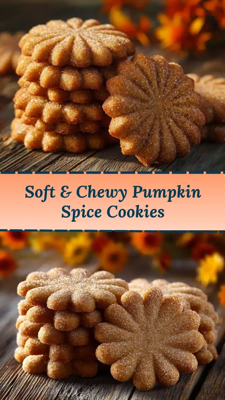 Pumpkin Spice Sugar Cookies recipe