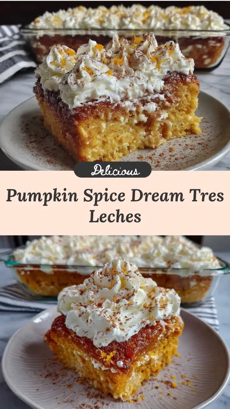 pumpkin spice tres leches cake recipe