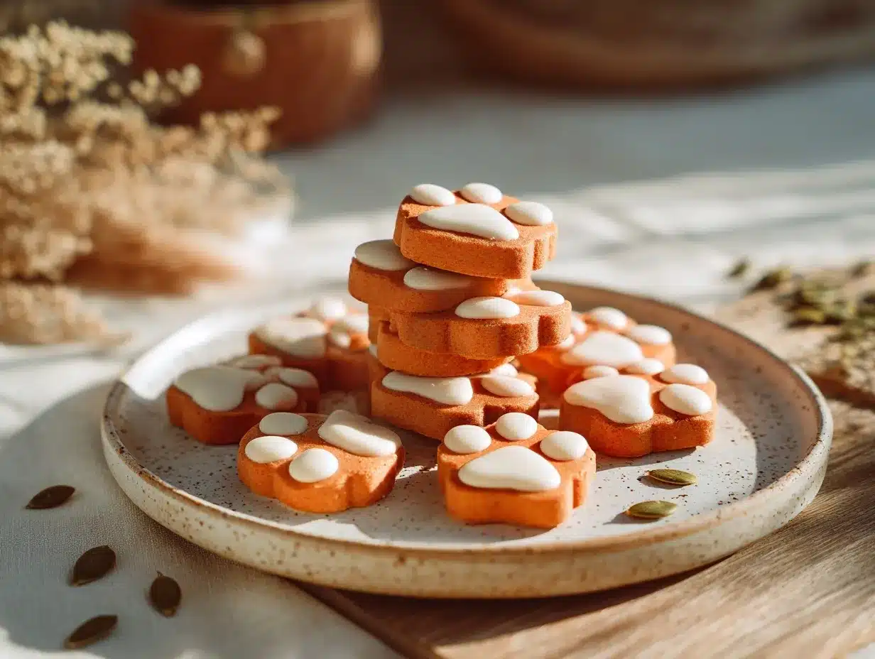 Pumpkin Yogurt Dog Treats preparation steps