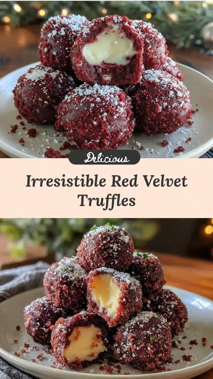 red velvet truffles recipe