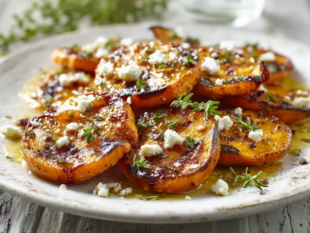 roasted sweet potato rounds - featured image