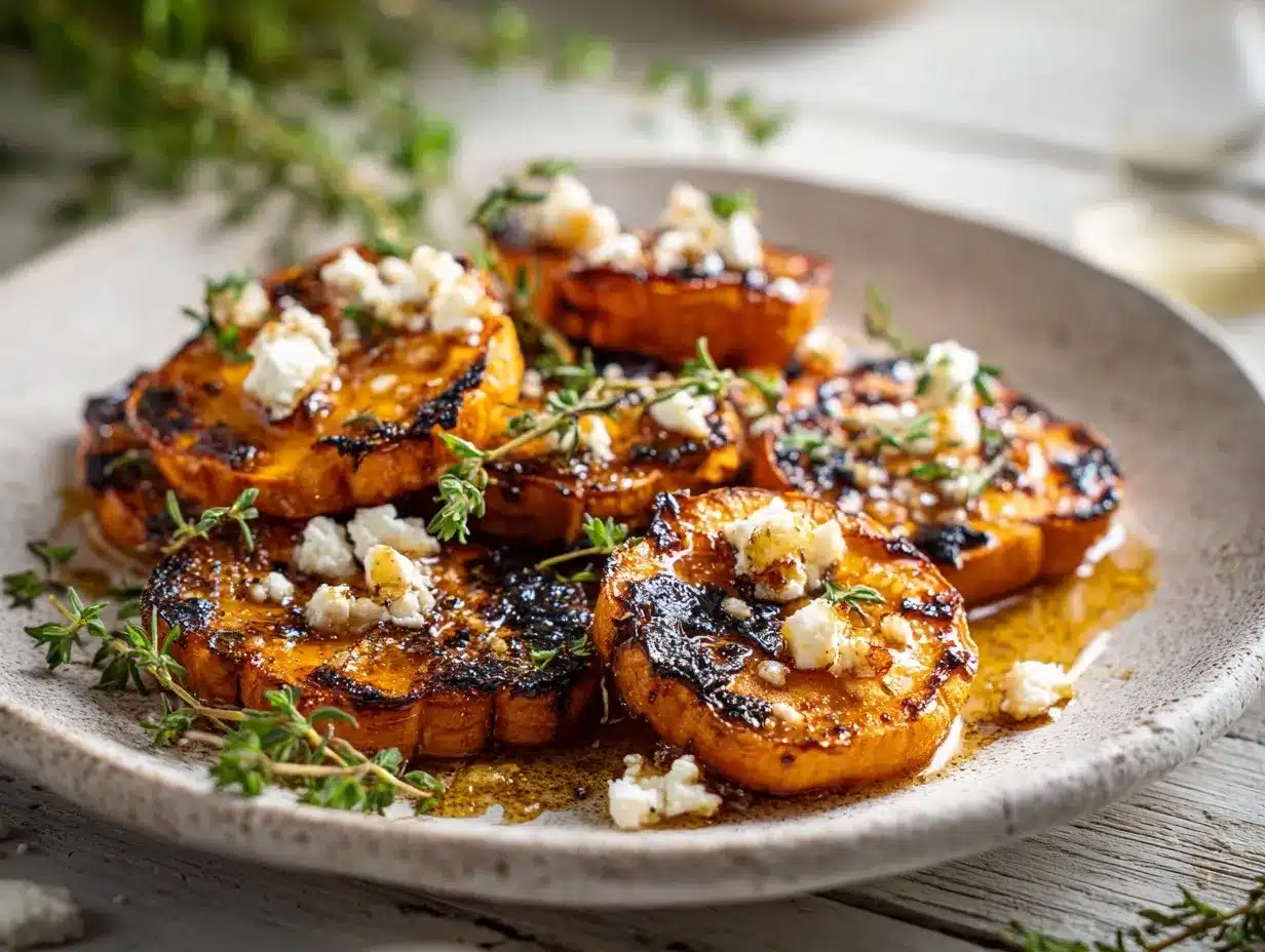 roasted sweet potato rounds preparation steps