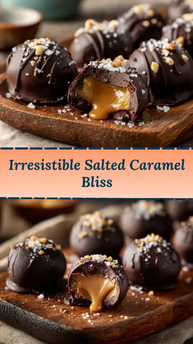 salted caramel truffles recipe