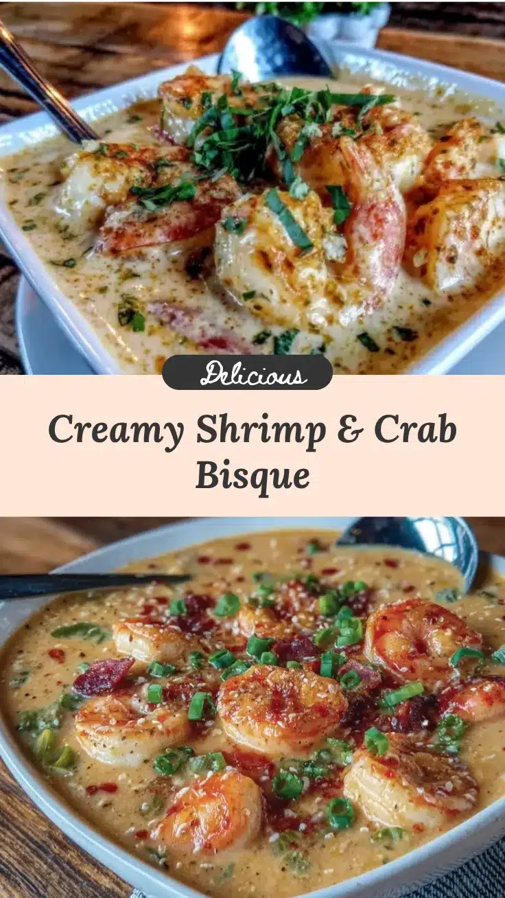 Shrimp and Crab Bisque recipe