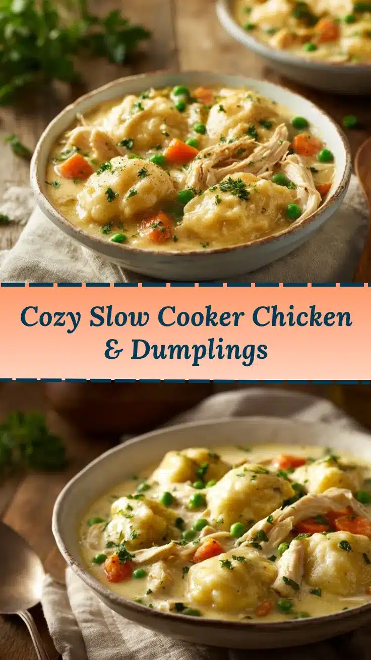 slow cooker chicken and dumplings recipe