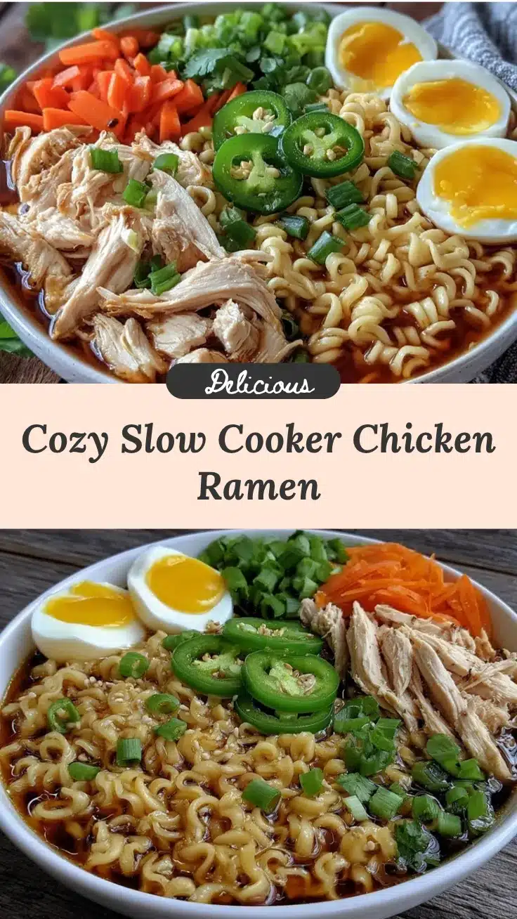 slow cooker chicken ramen recipe