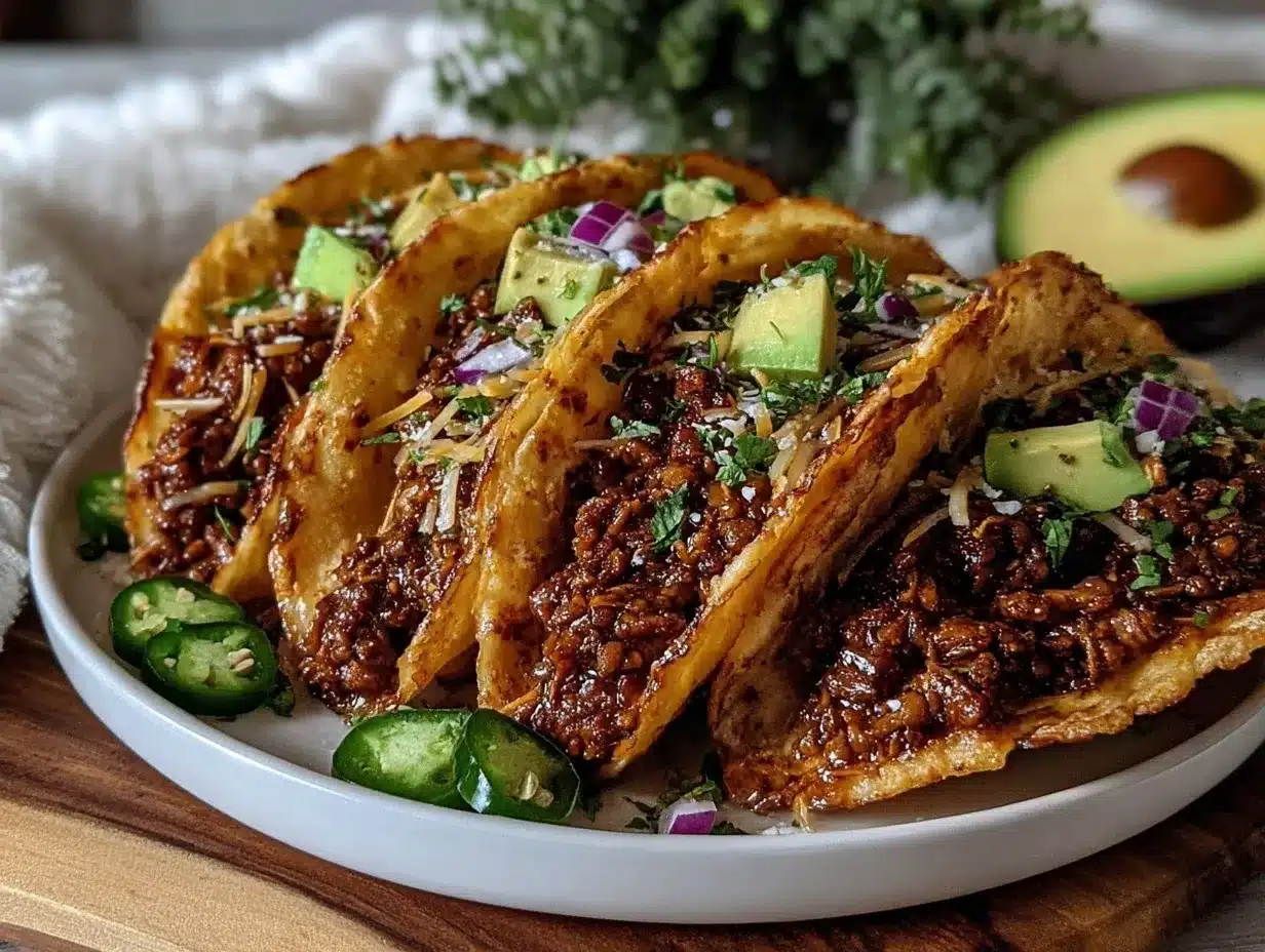 slow cooker lentil tacos preparation steps