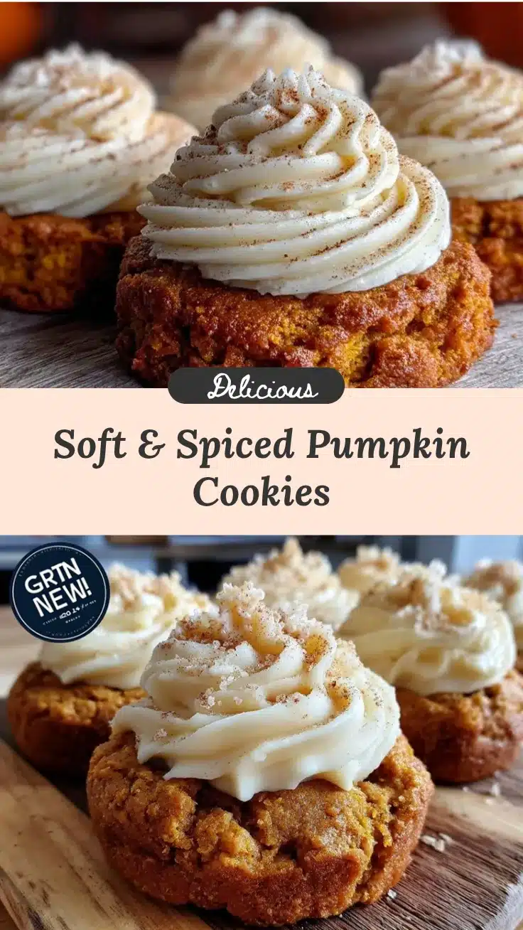soft pumpkin cookies recipe