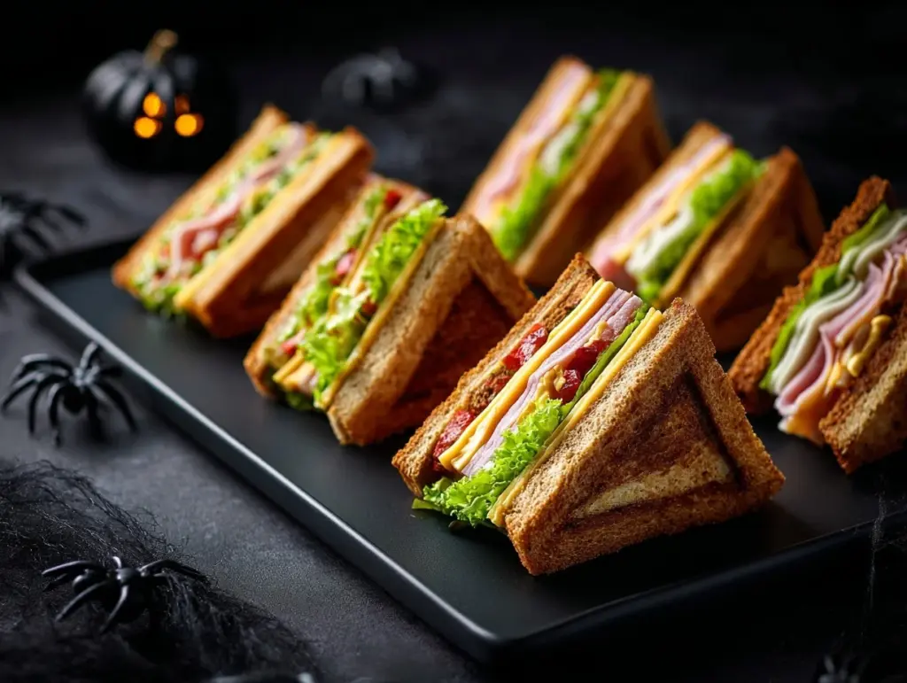 spooky coffin sandwiches - featured image