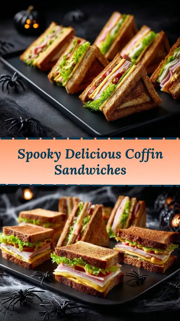 spooky coffin sandwiches recipe