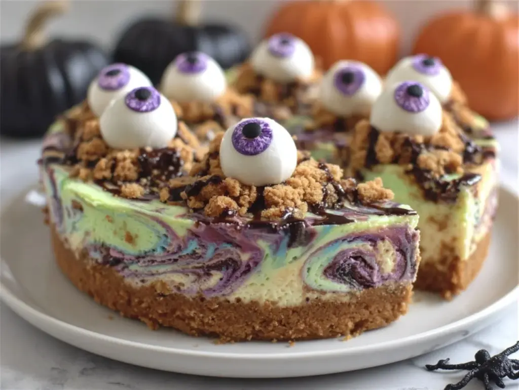 Spooky Halloween Cheesecake - featured image
