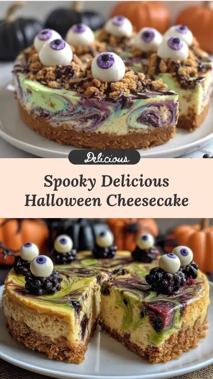 Spooky Halloween Cheesecake recipe
