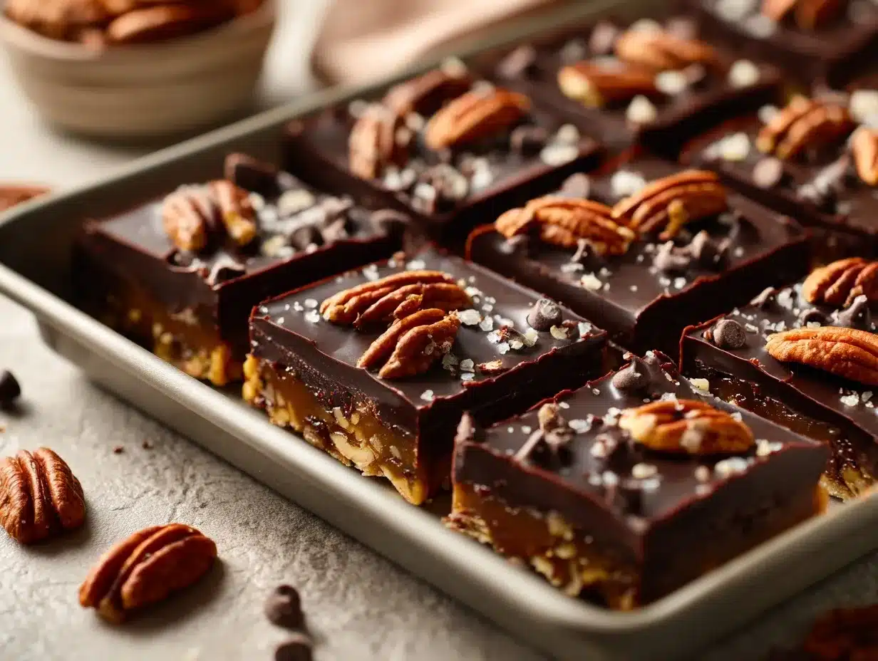 turtle bars recipe preparation steps