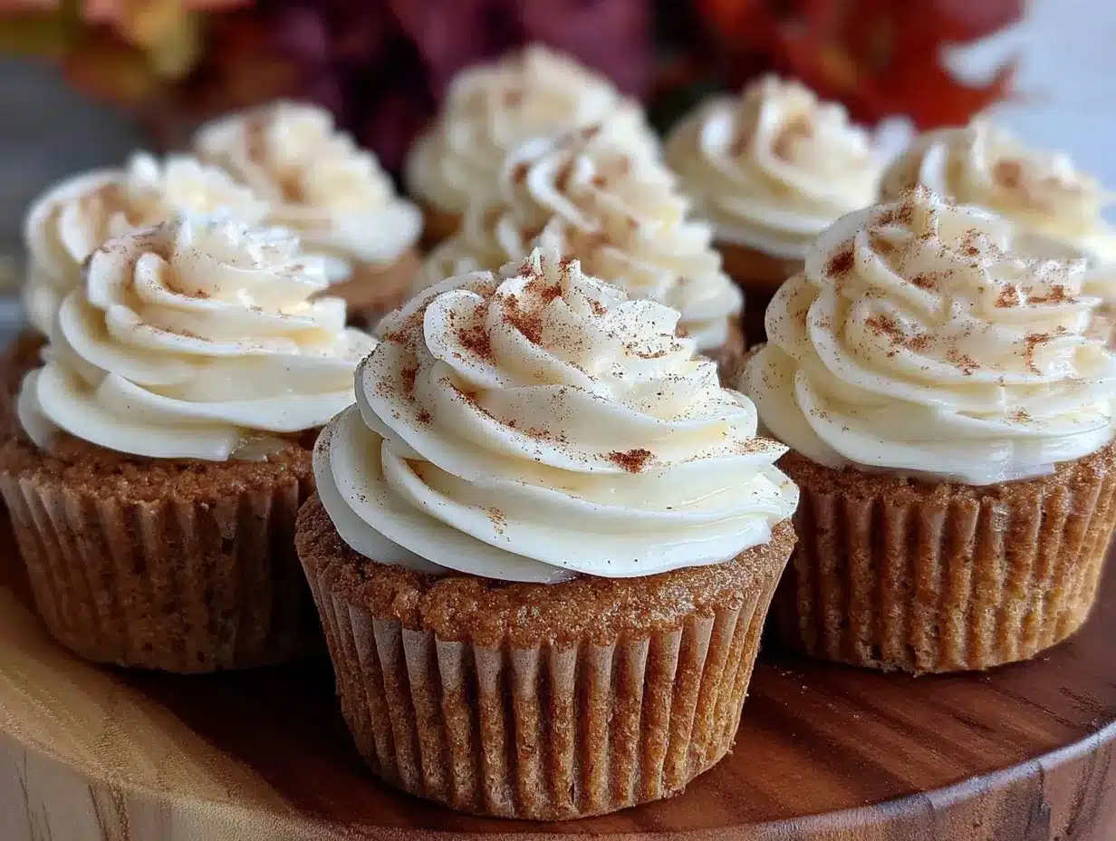 apple cinnamon cupcakes preparation steps