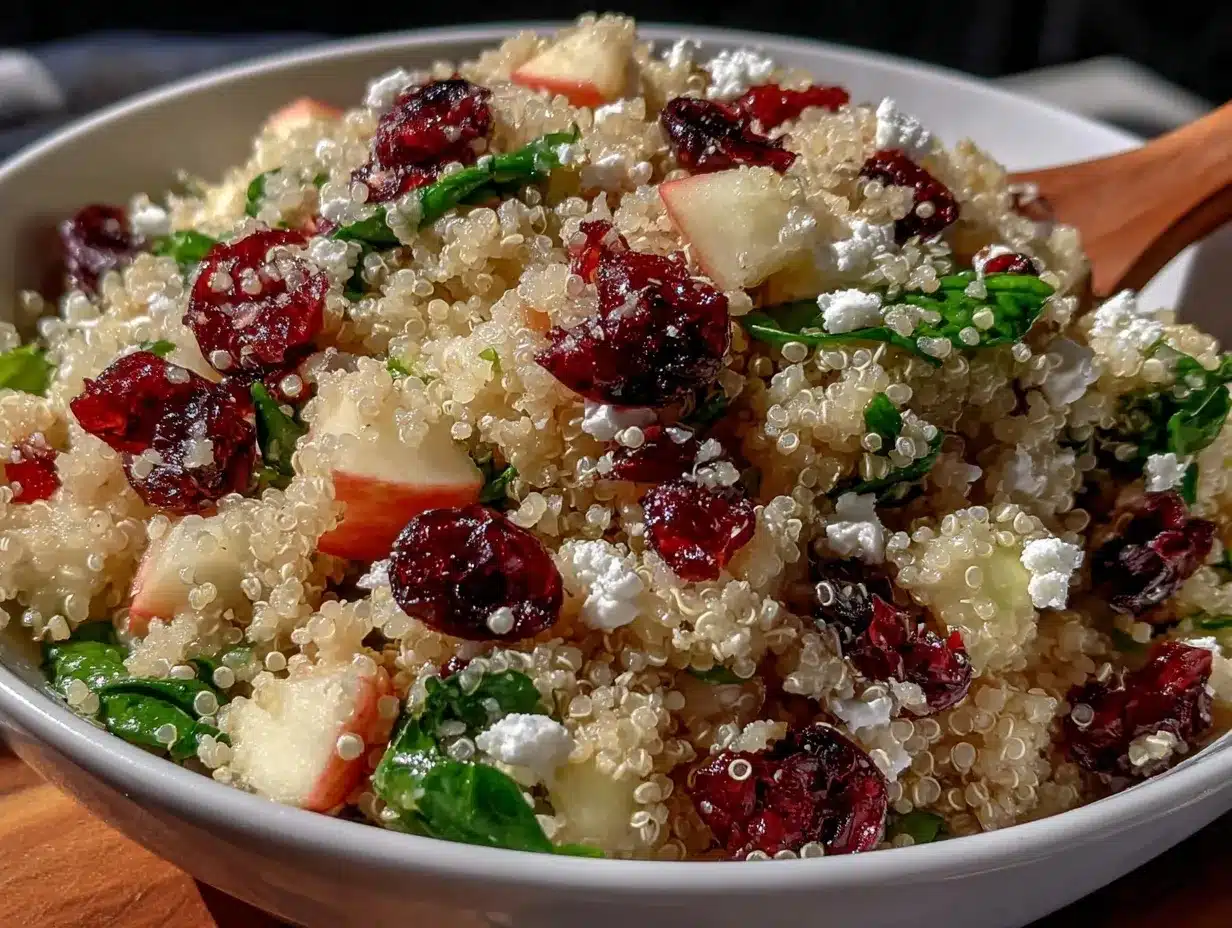 apple quinoa salad preparation steps
