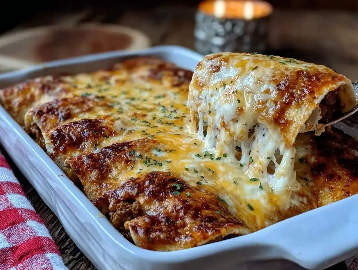 beef enchiladas recipe preparation steps