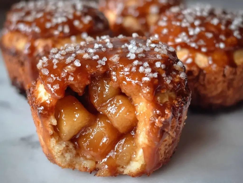 caramel apple pie bombs - featured image