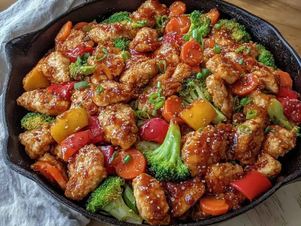 chicken stir fry recipe - featured image