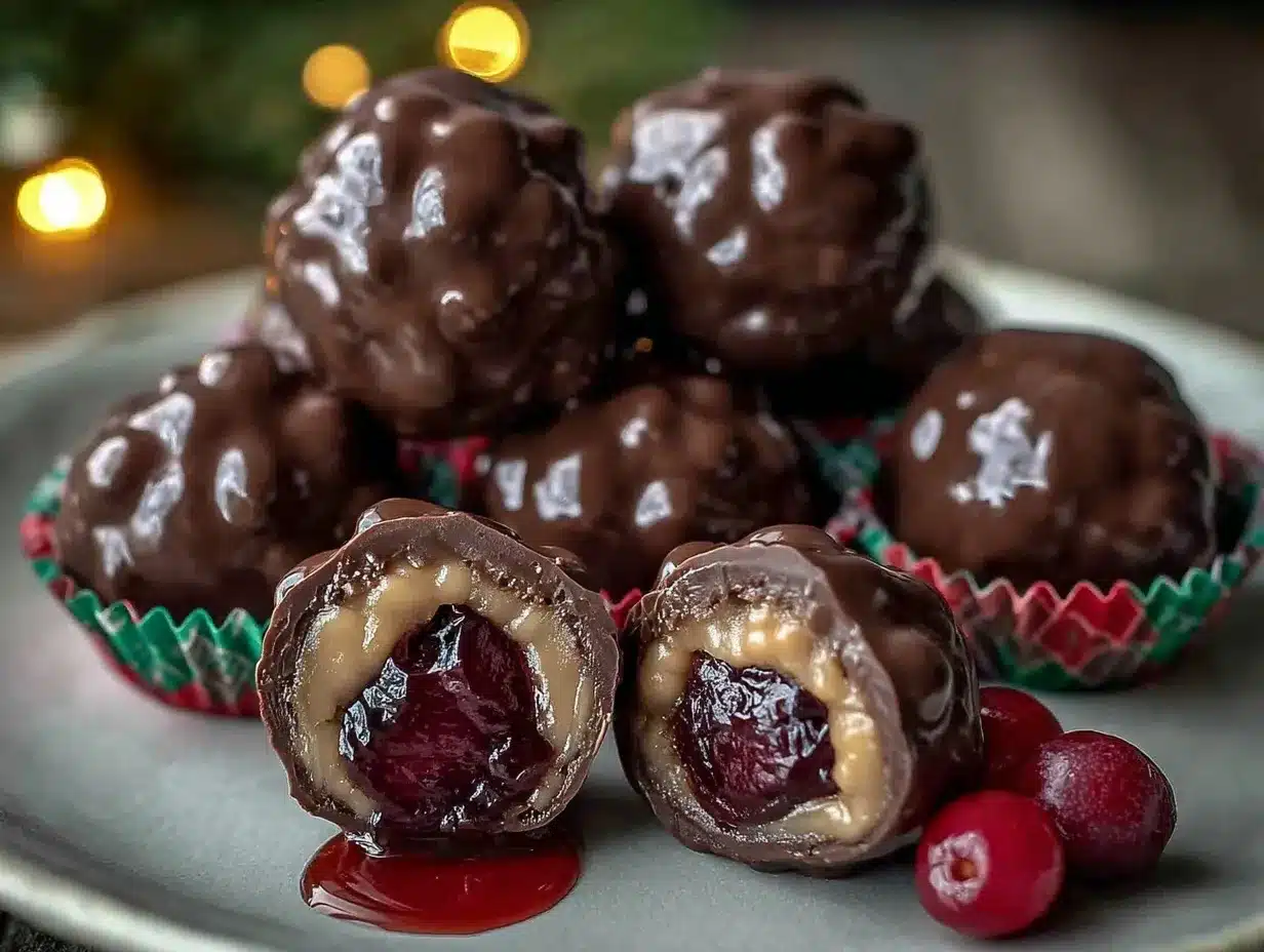 chocolate covered cherries preparation steps