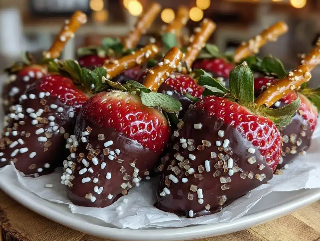 chocolate covered strawberry turkeys preparation steps