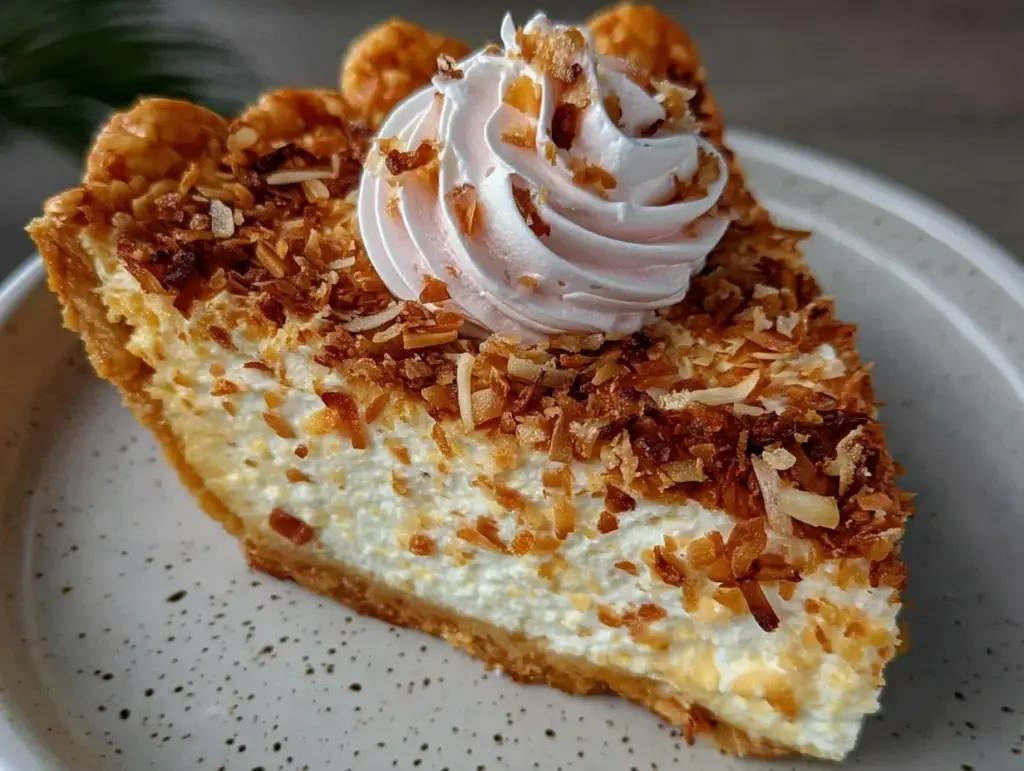 classic creamy sawdust pie recipe - featured image
