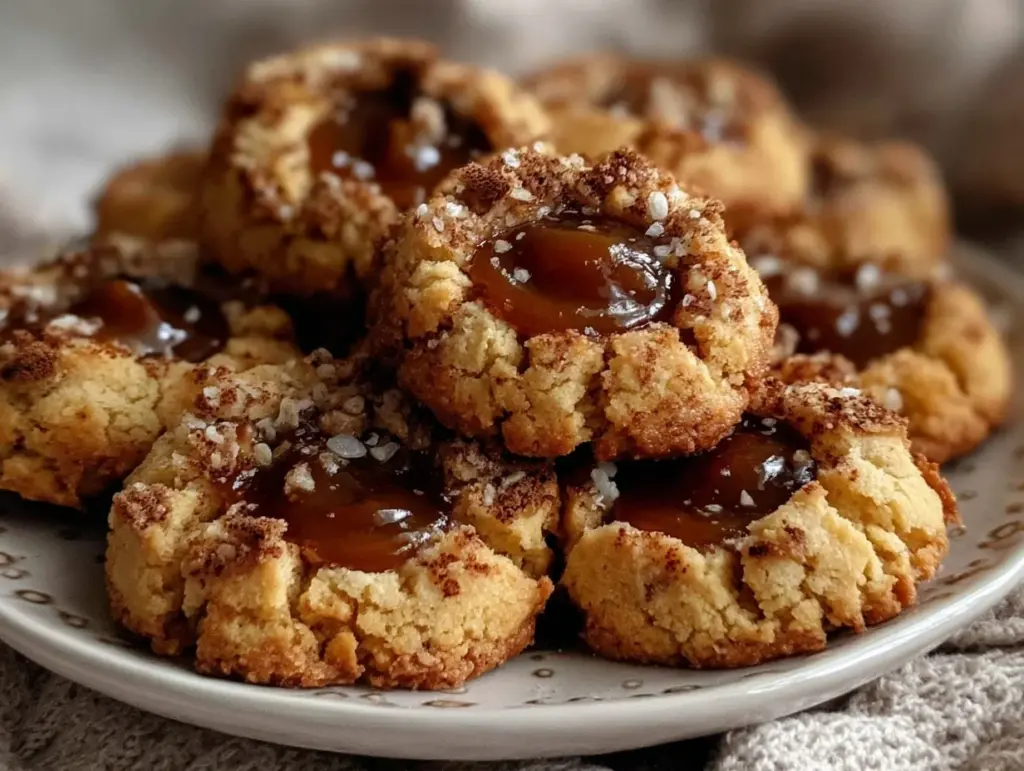cozy apple butter cookies - featured image