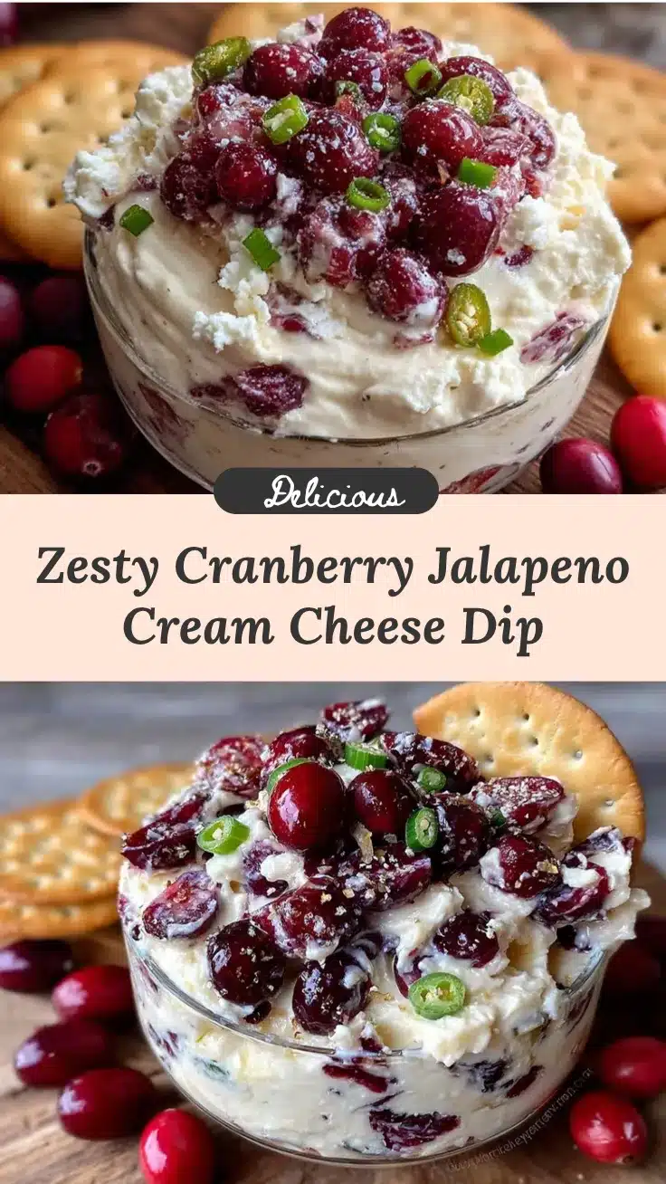 cranberry jalapeno cream cheese dip recipe