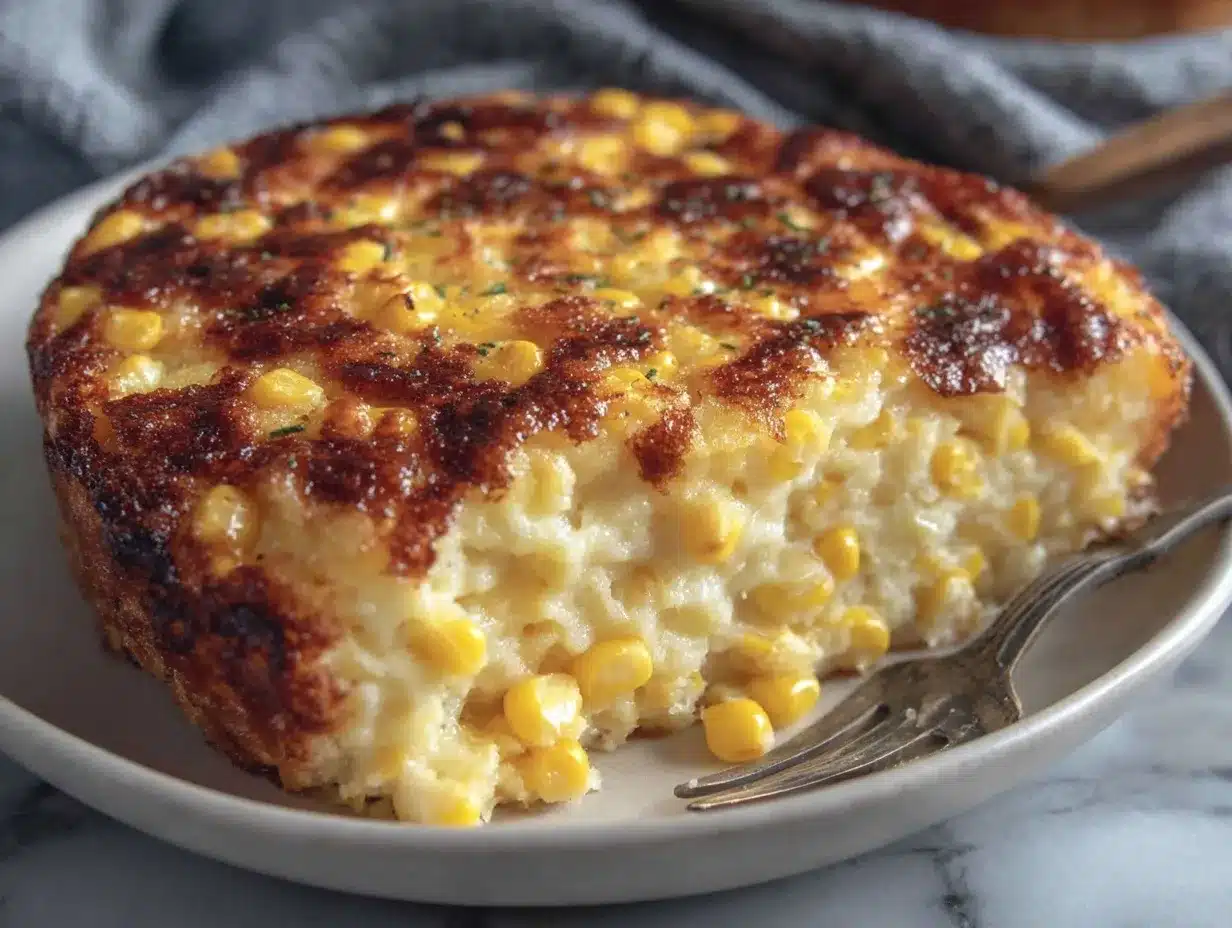 creamy corn pudding recipe preparation steps