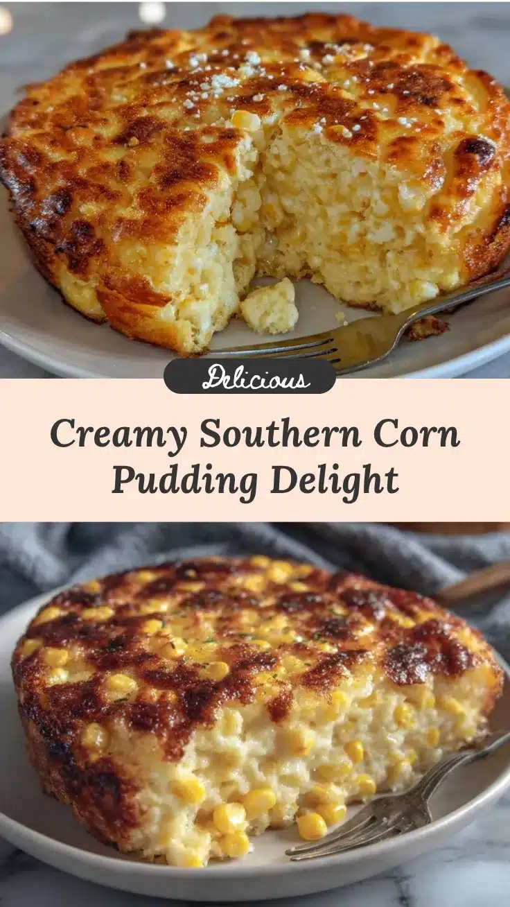 creamy corn pudding recipe recipe