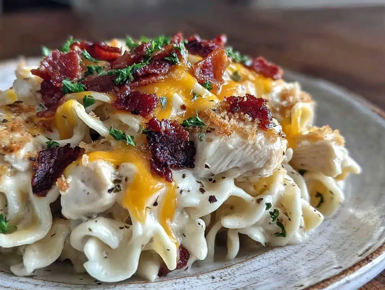 creamy crack chicken casserole preparation steps