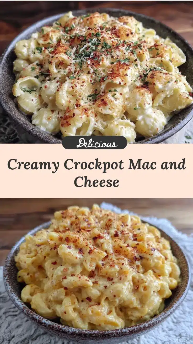 creamy crockpot mac and cheese recipe