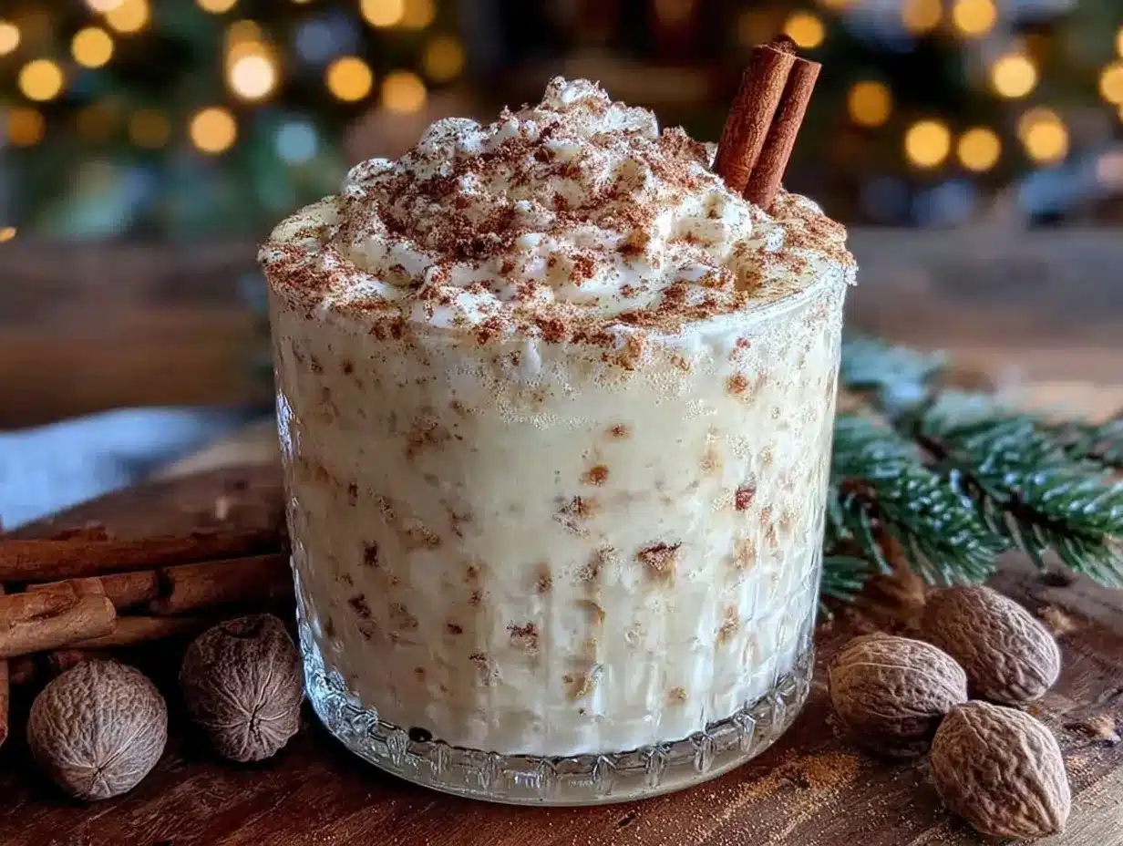 creamy homemade eggnog recipe preparation steps