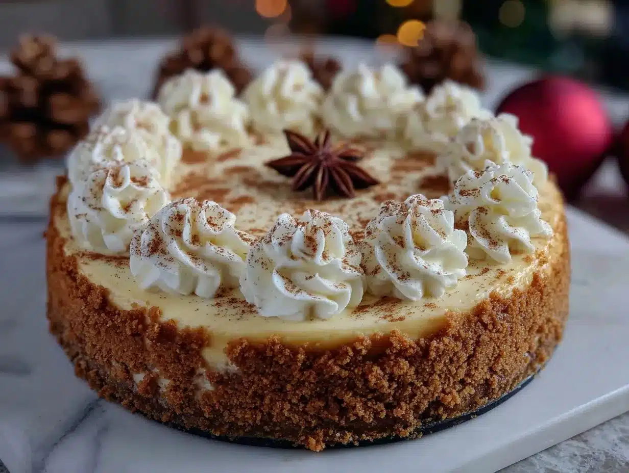 creamy snickerdoodle cheesecake preparation steps