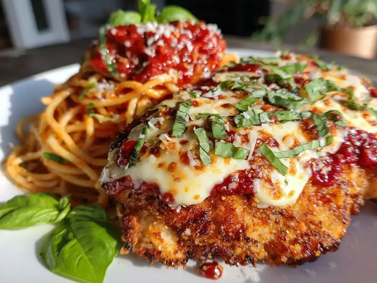 crispy baked chicken parmesan preparation steps