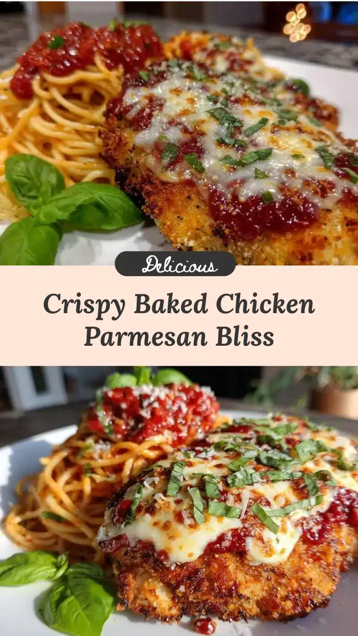 crispy baked chicken parmesan recipe