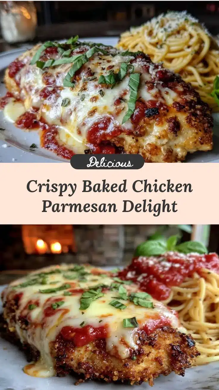 crispy baked chicken parmesan recipe