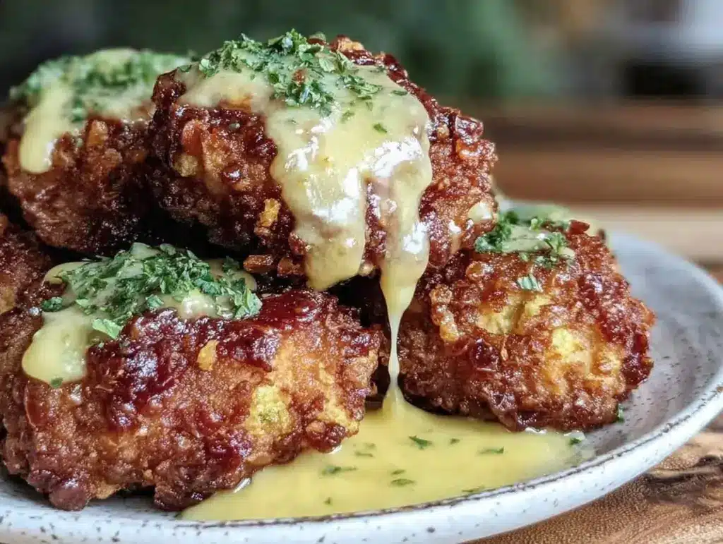 crispy bang bang chicken - featured image