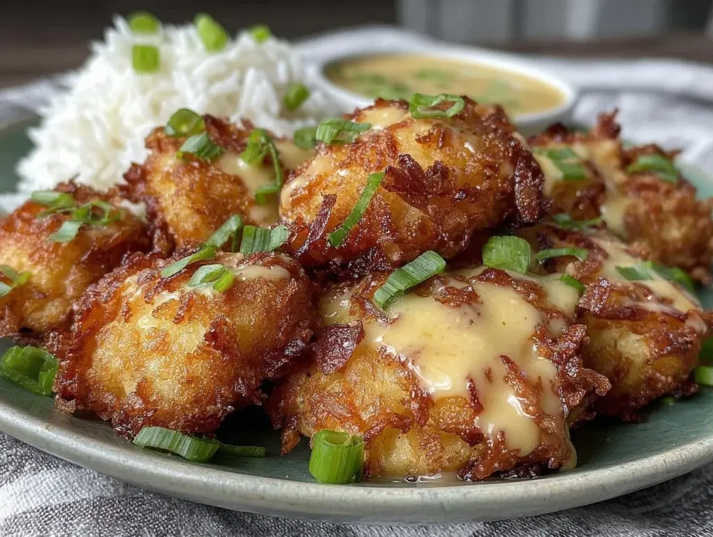 crispy bang bang chicken - featured image