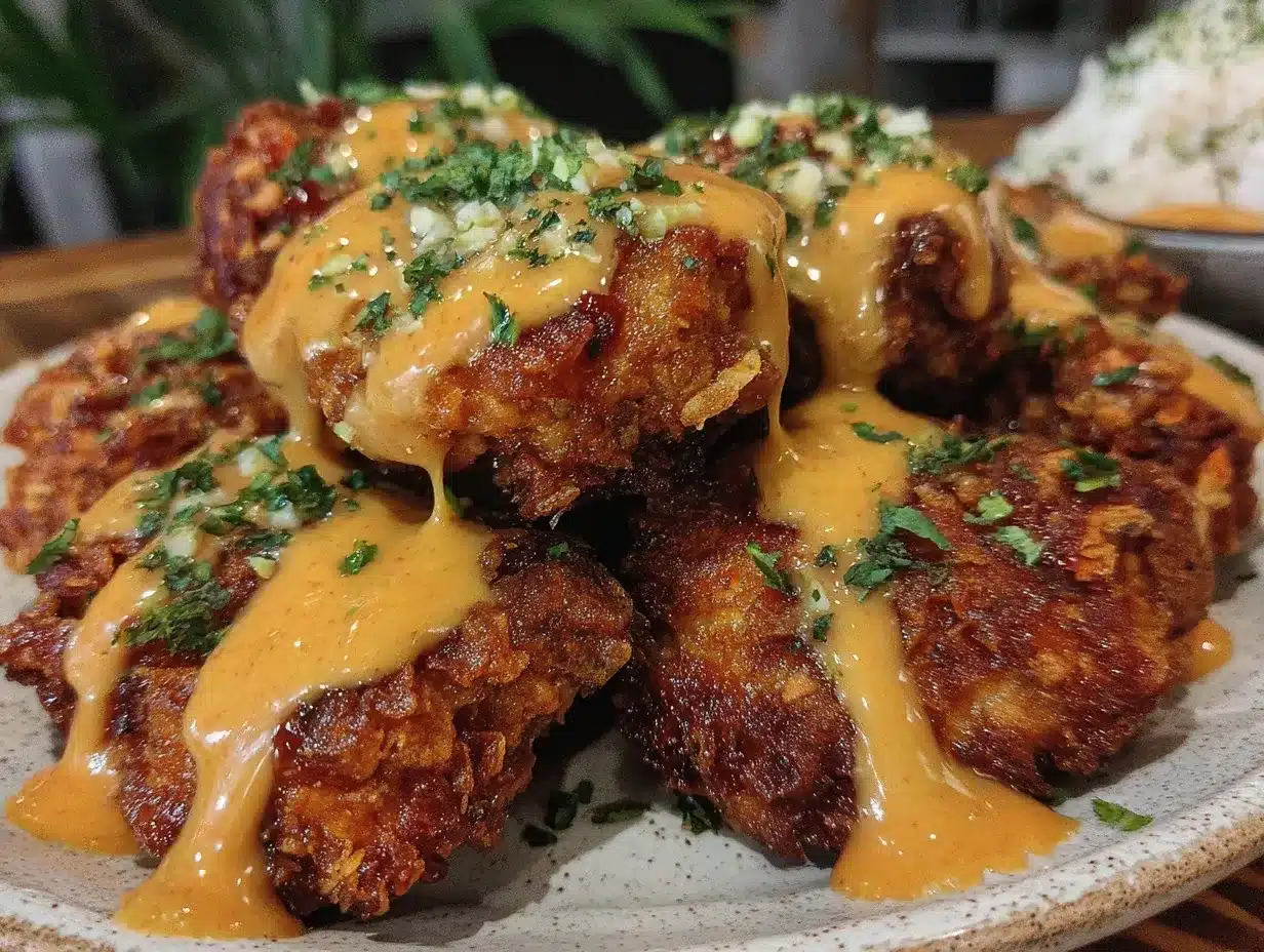 crispy bang bang chicken preparation steps