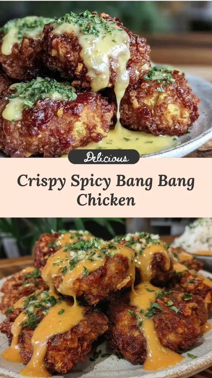 crispy bang bang chicken recipe