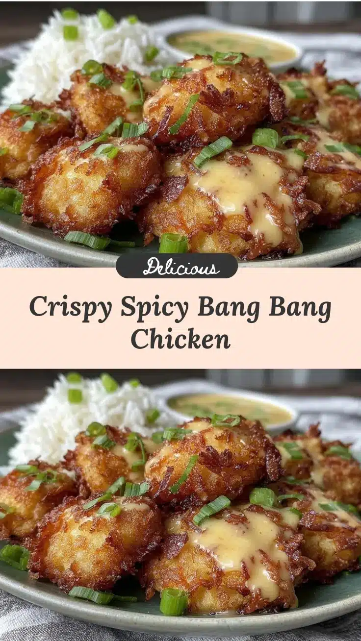 crispy bang bang chicken recipe