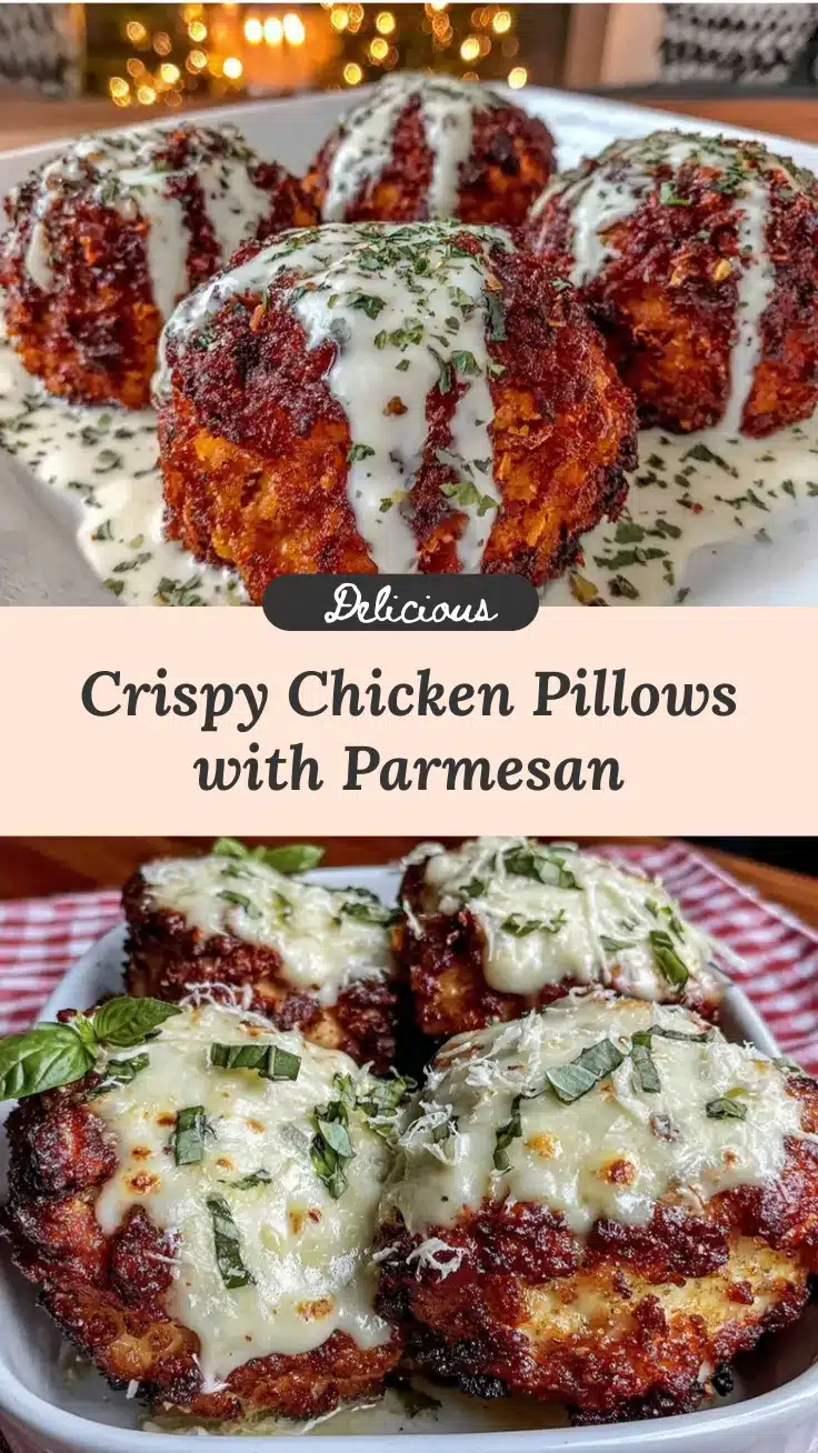 crispy chicken pillows recipe