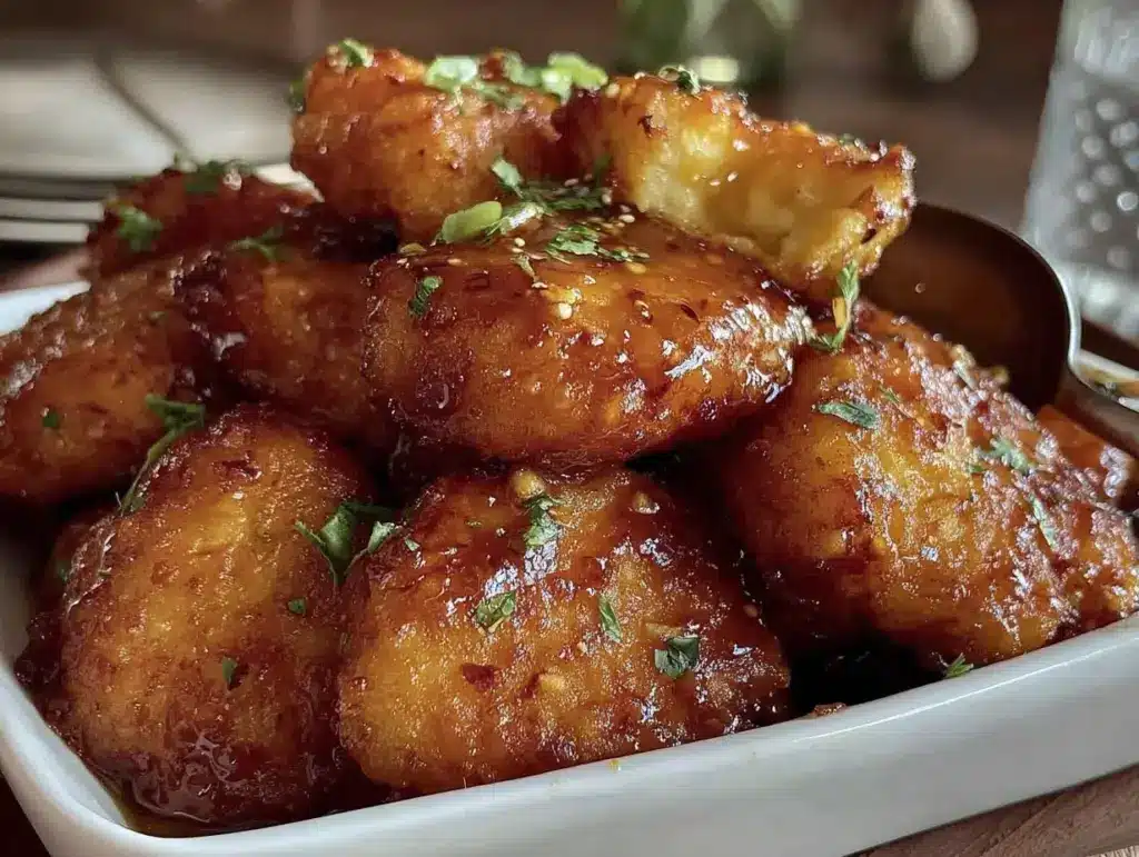 crispy cowboy butter chicken bites - featured image