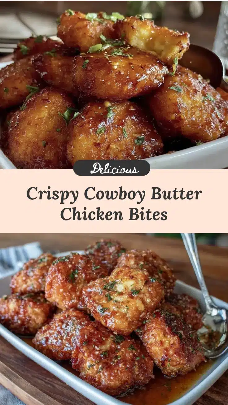 crispy cowboy butter chicken bites recipe