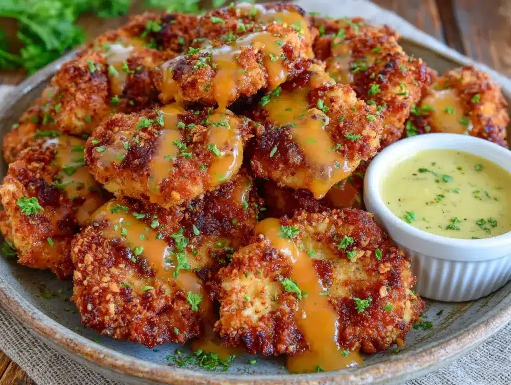 crispy crack chicken tenders - featured image